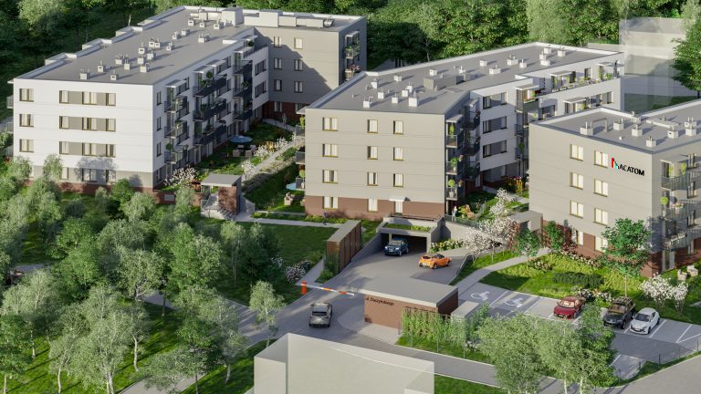 Najlepsze mieszkania w Katowicach – Daszyńskiego Park | ACATOM