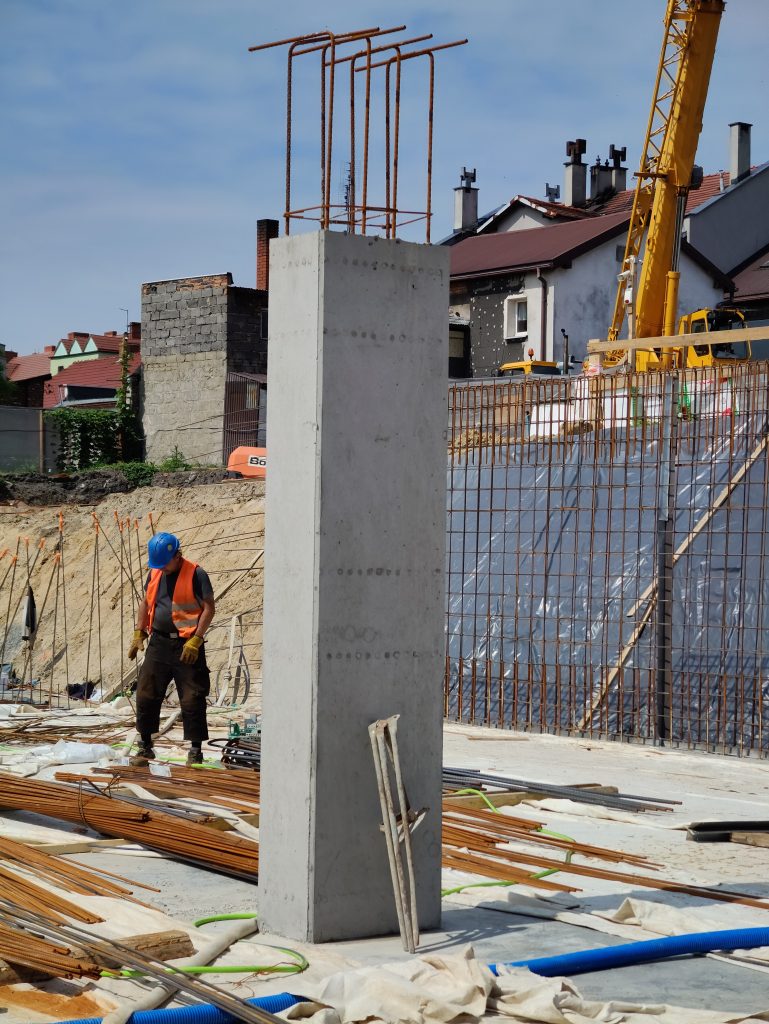 Gliwice-budowa trwa -gołym okiem widać postępy
