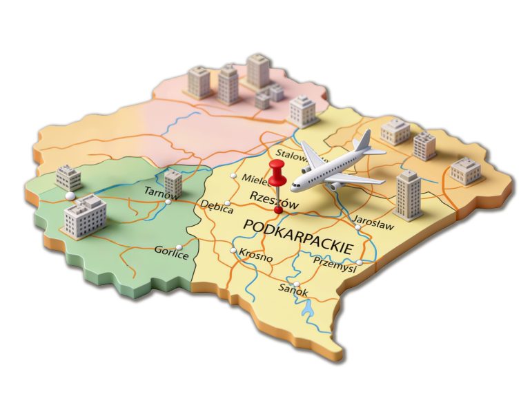 Jak rozwój sektora lotniczego i technologicznego wpływa na rynek mieszkań na przykładzie inwestycji - Rzeszów LANGIEWICZA 37 | ACATOM